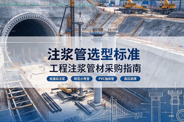 潮阳注浆管选型标准